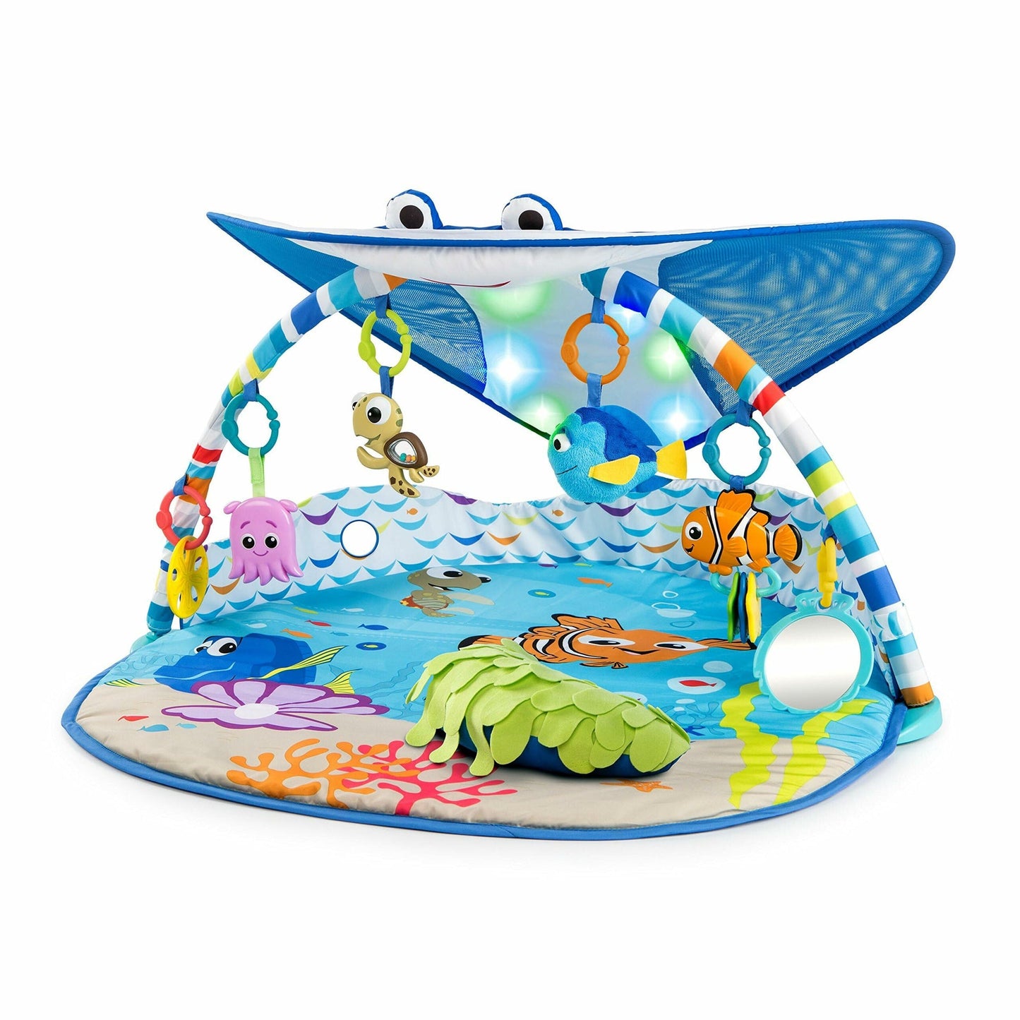Livrenpoche : Tapis d'activité Disney Baby Mr. Ray Ocean Lights Activity Gym - - Divers