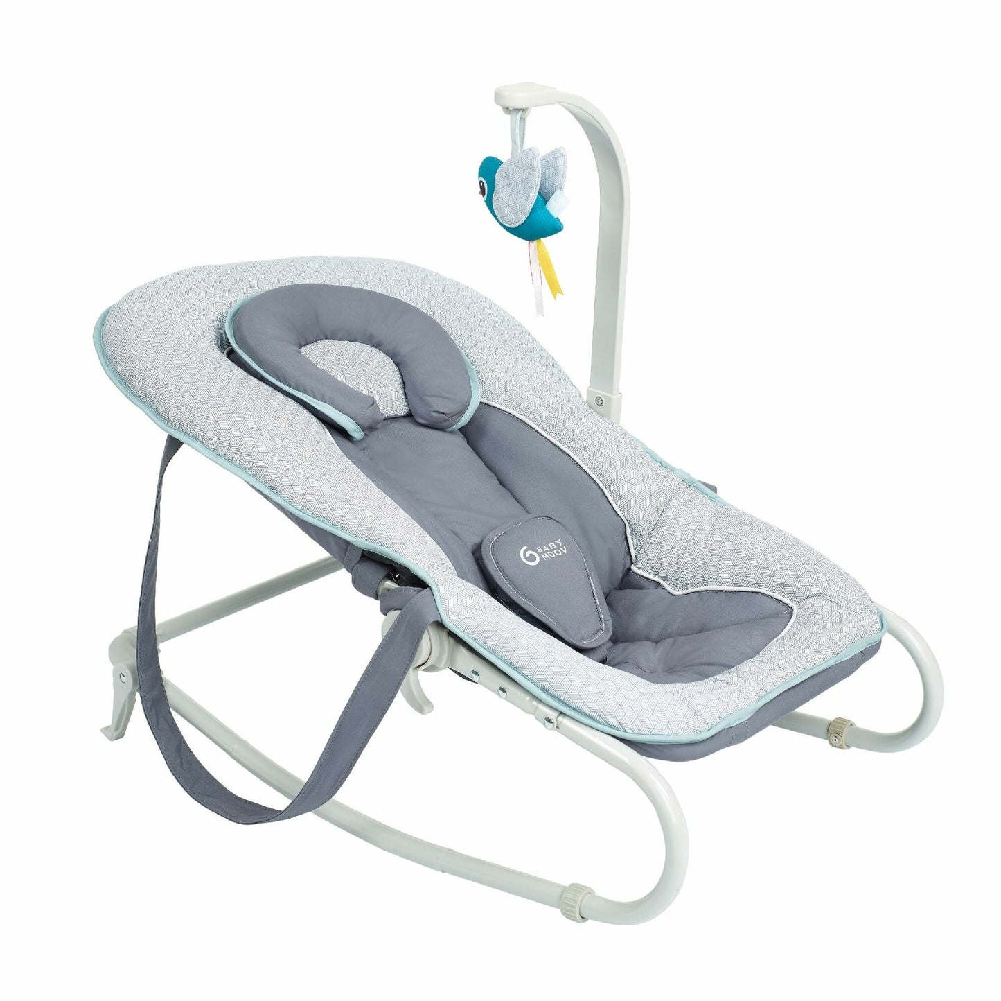 Livrenpoche : Transat graphik bleu pour bébé Babymoov - - Divers