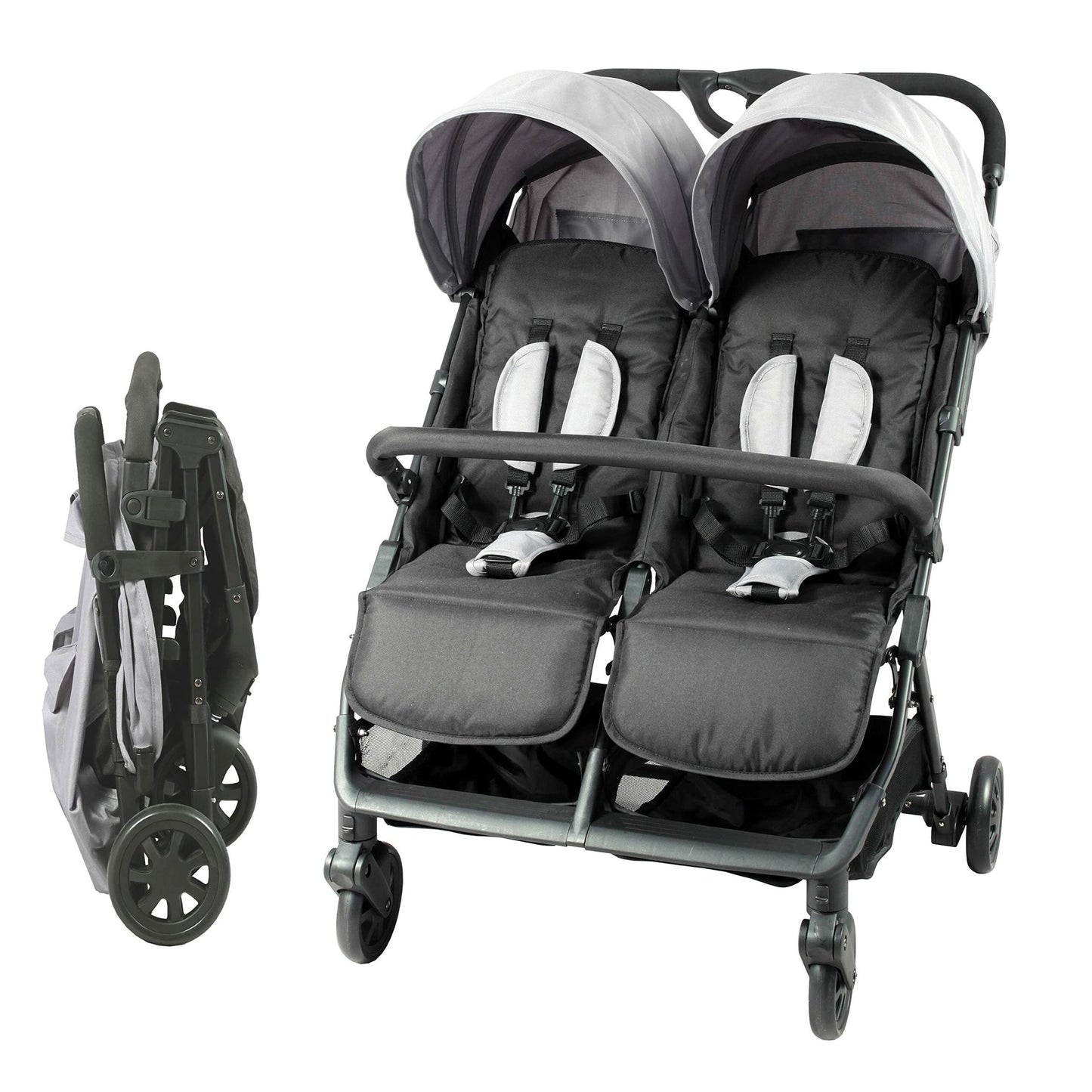 Livrenpoche : Poussette double bambisol pour jumeaux ou enfants en âge rapprochés - - Divers