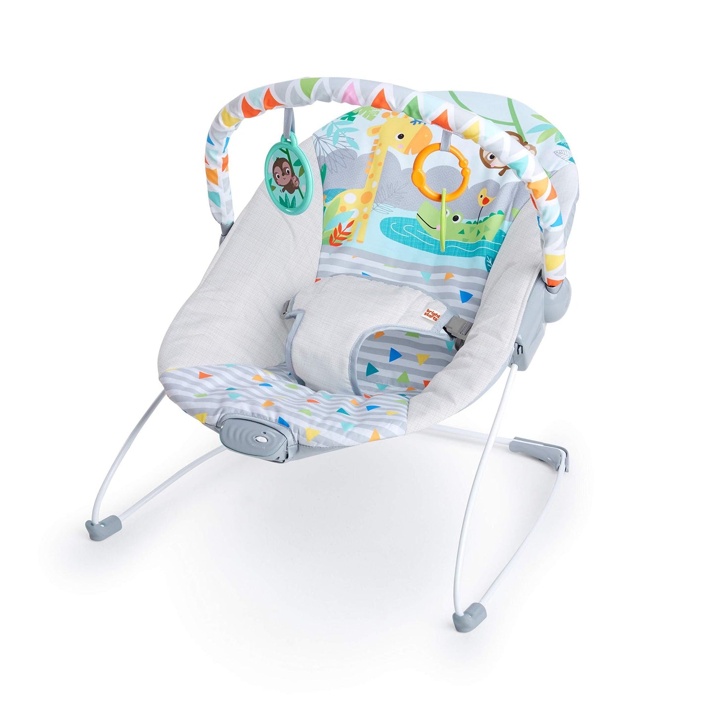 Livrenpoche : Transat Bébé Bright Starts Safari Fun Vibrations Apaisantes - - Divers
