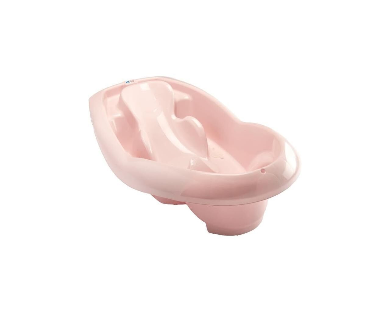 Livrenpoche : Thermobaby - Baignoire lagon - Bain de bébé - Légère - Compacte - De la naissance à 12 mois - Rose poudré - - Divers