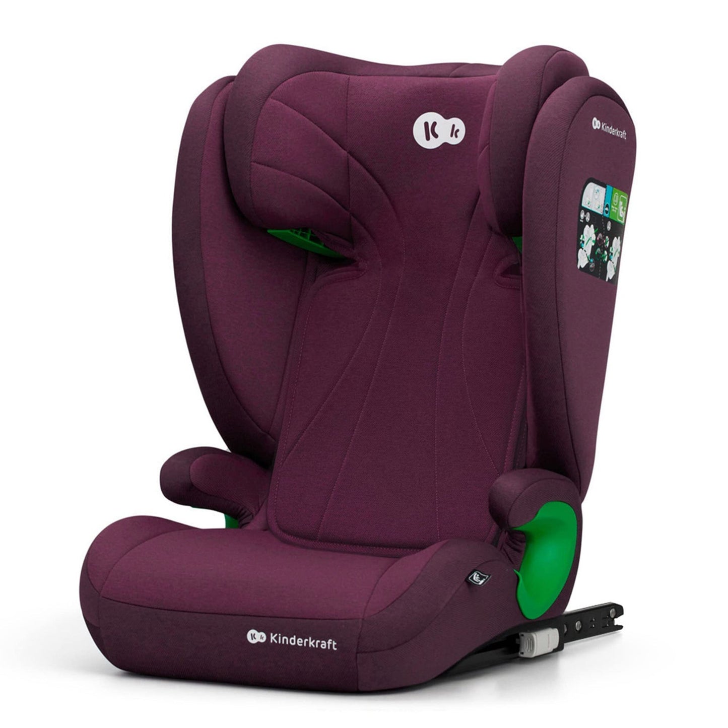 Livrenpoche : Siège auto bébé Kinderkraft Junior Fix I - Size groupe 2, 3 100 - 150 cm avec isofix - - Divers