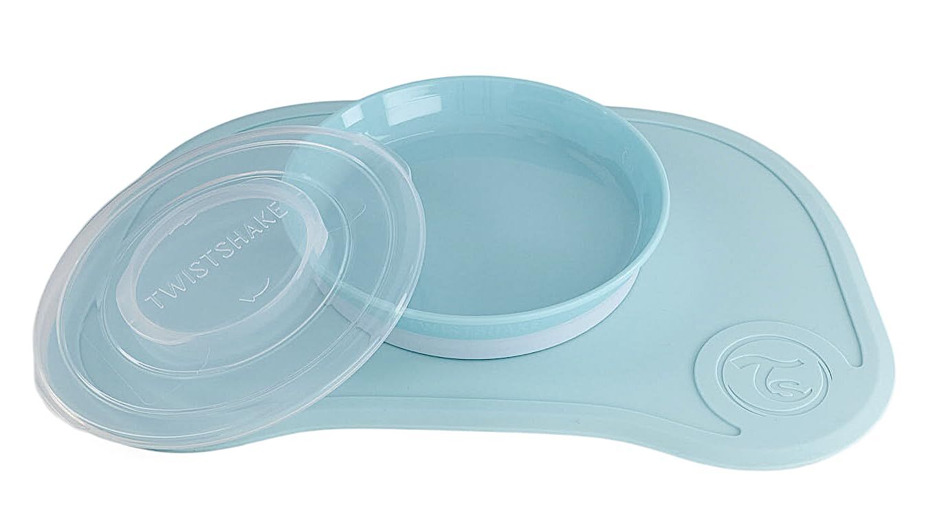 Ensemble de repas pour bébé Twistshake Click Mat Plus bleu - - Divers