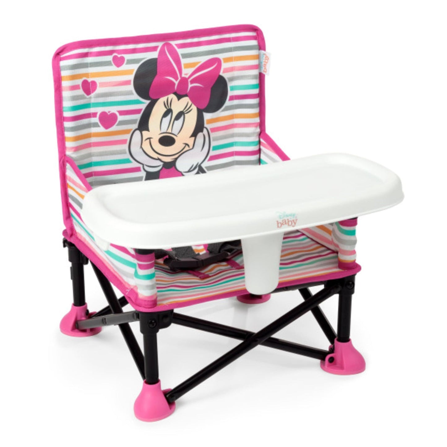 Bright Starts Disney Minnie Mouse réhausseur chaise enfant Pop 'N Sit, 6 mois à 3 ans - - Divers