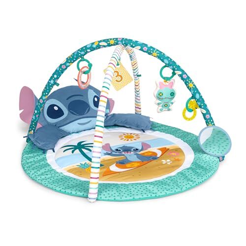 Tapis d'éveil BrightStarts Disney Stitch Party in Paradise - - Divers