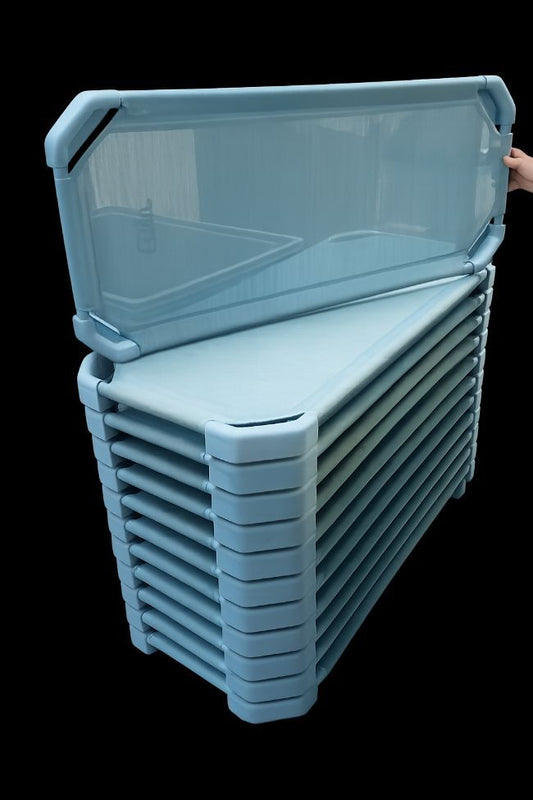 Lit couchette Celda gris-bleue - 130 x 55 cm - - Divers