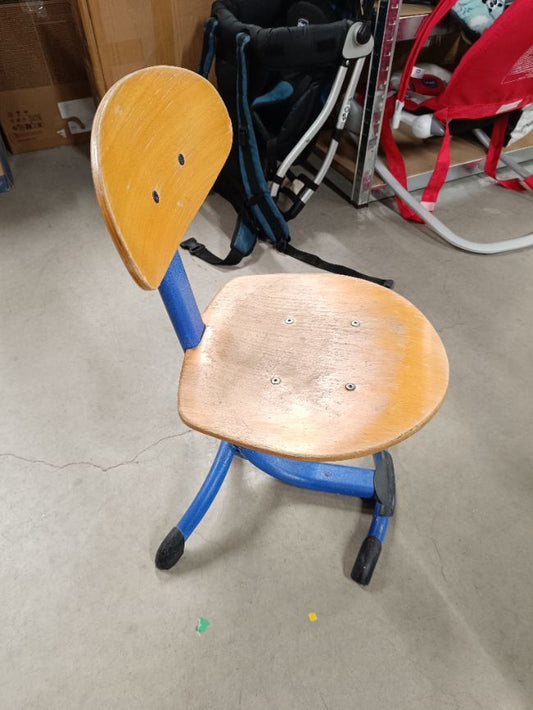 Chaise Maternelle Fixe Bleu - 31 cm - - Divers