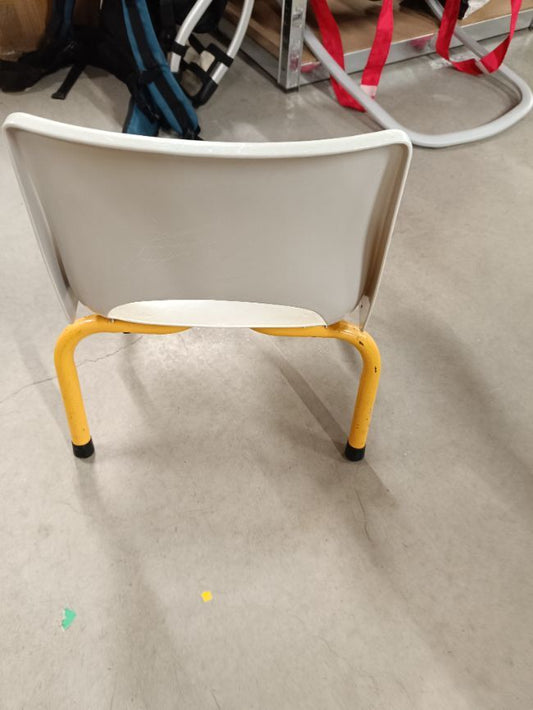 Chaise Maternelle Grise Plastique - 21 cm - - Divers