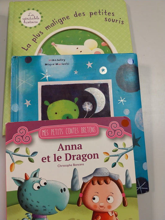 Lot de 100 livres d'occasion 0-3 ans en BE/TBE (Copie)