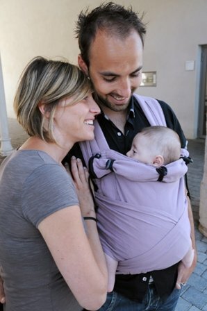 Livrenpoche : Porte bébé Evolu'bulle parme Neobulle -  - Divers