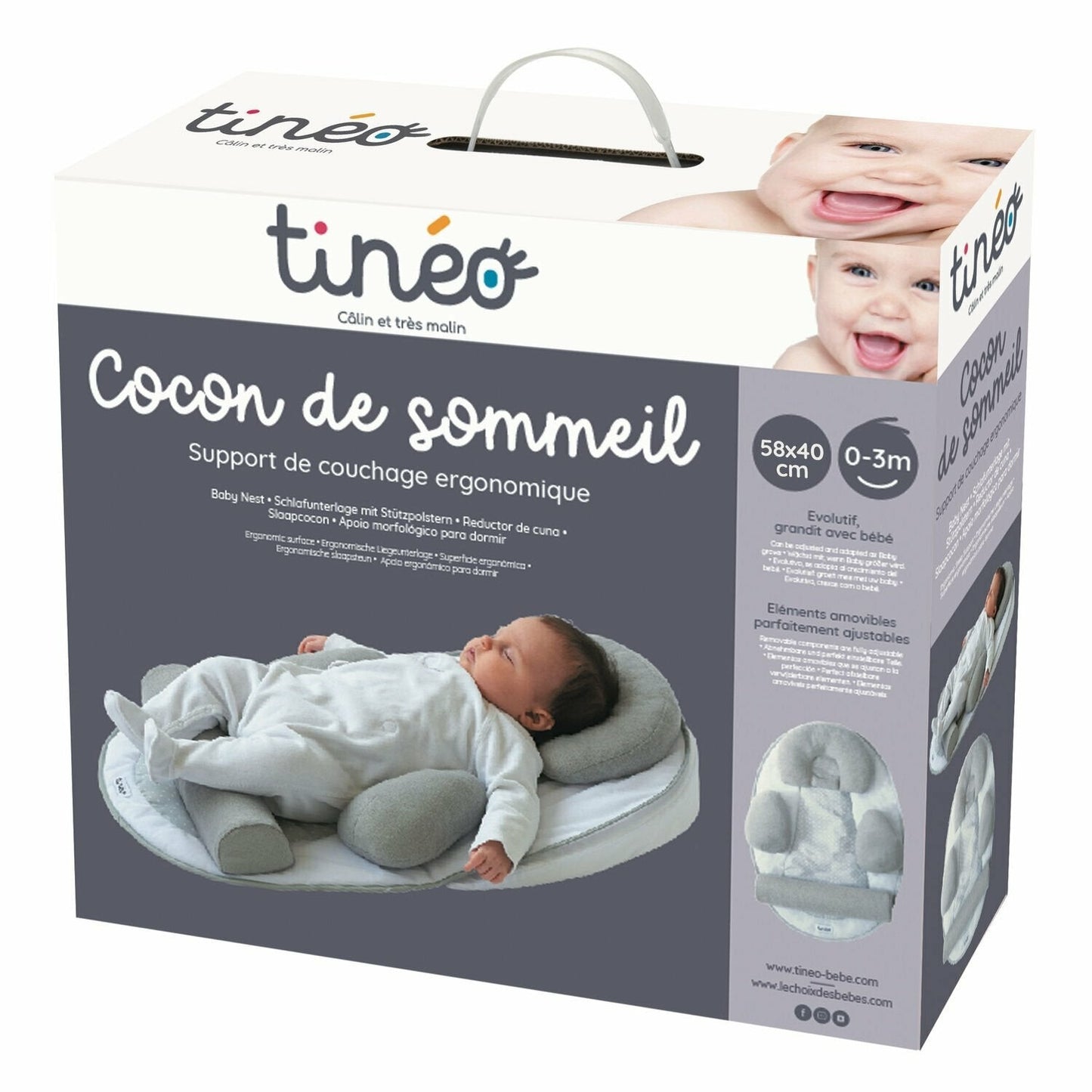 Livrenpoche : Cocon de sommeil Tinéo 58x40cm -  - Divers