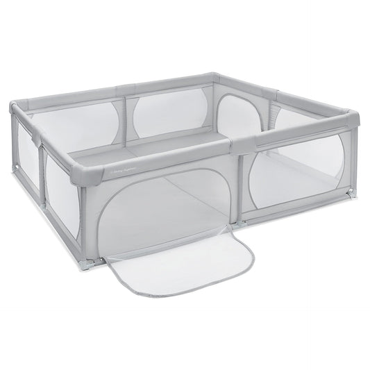 Livrenpoche : Parc pour bébé Moby - System 200x180cm, gris -  - Divers