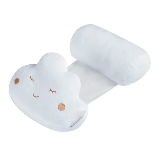 Livrenpoche : Cale bébé Tinéo - cloudy - 2 en 1 cale bébé et peluche -  - Divers