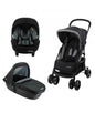 Livrenpoche : Poussette combinée 3 en 1 Nania TEXAS + cosy BEONE EVO (40-85cm) R129 i-Size + Nacelle FLORA -  - Divers