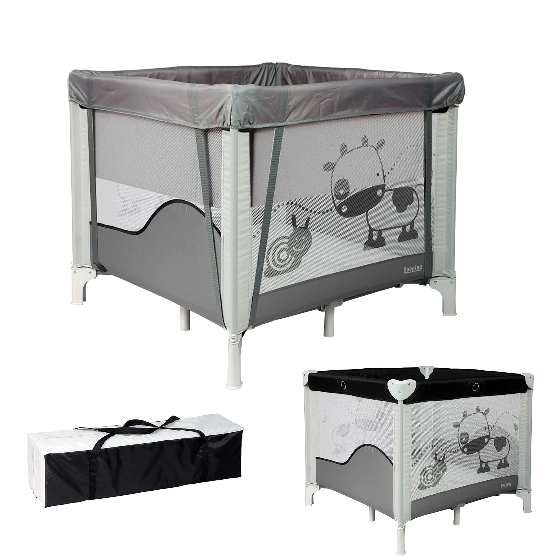 Livrenpoche : Parc bébé pliable 90 x 90 cm Looping -  - Divers