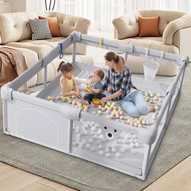 Livrenpoche : Parc Bébé 120x120 cm Démontable -  - Divers