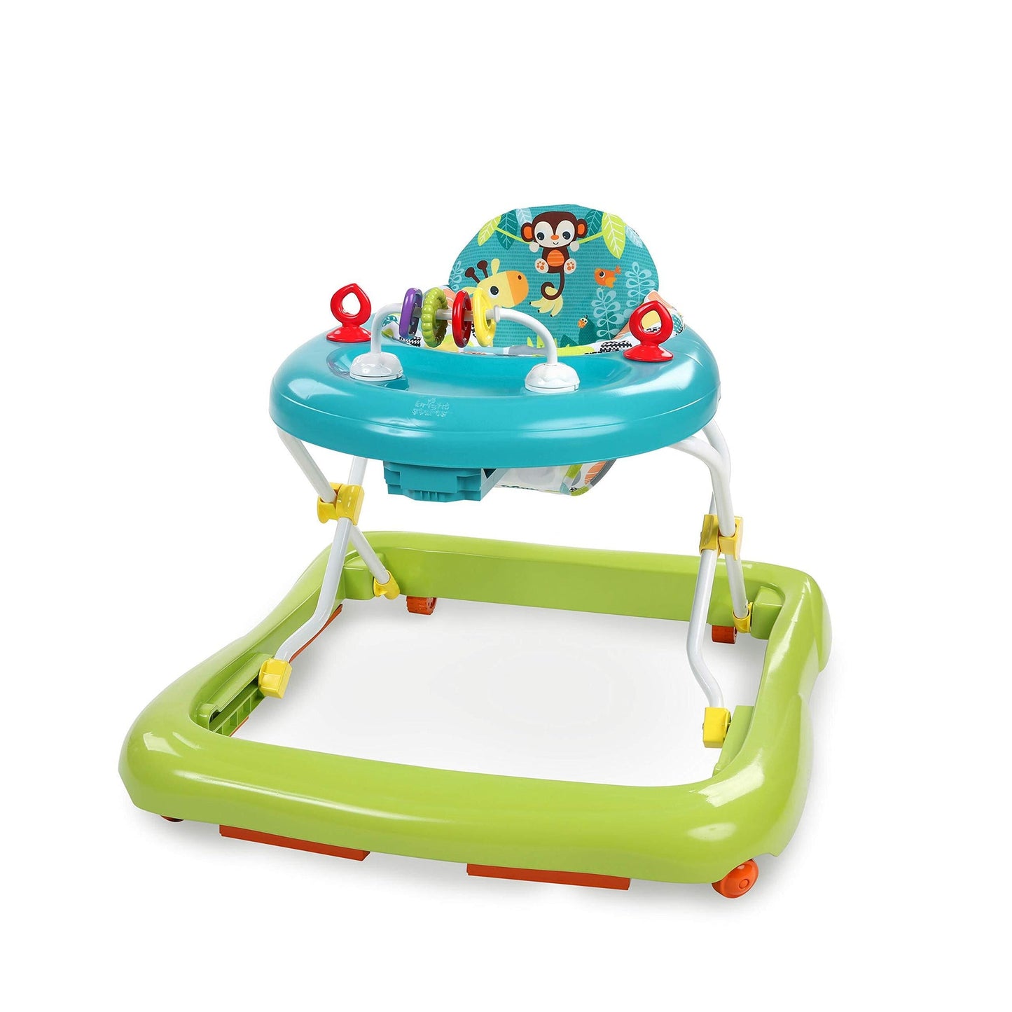 Livrenpoche : Bright starts, trotteur bébé pliable giggling safari, à partir de 6 mois -  - Divers