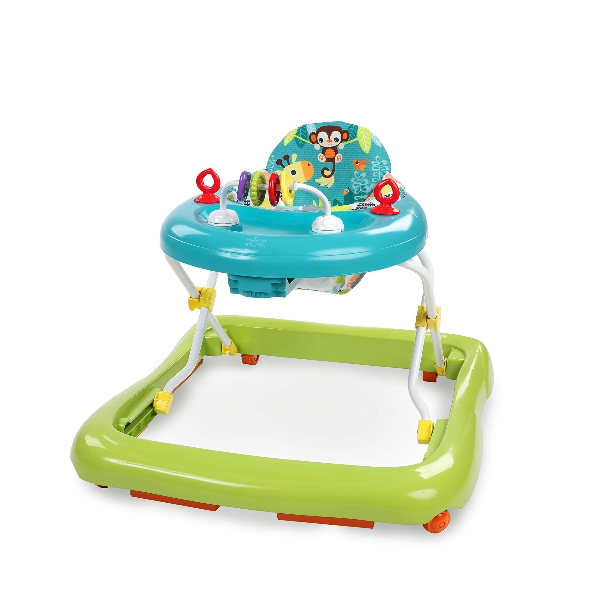 Livrenpoche : Bright starts, trotteur bébé pliable giggling safari, à partir de 6 mois -  - Divers