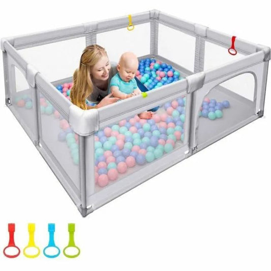 Livrenpoche : Parc pour Bébé Enfants Extra Large 150x180x62cm -  - Divers