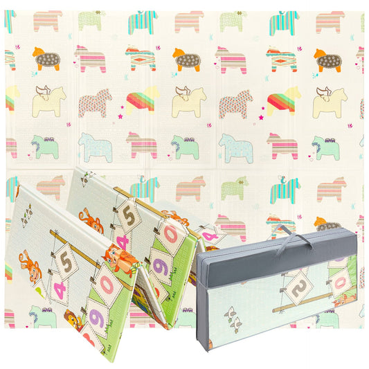 Livrenpoche : Tapis D'Éveil Bébé 200x180x1 Cm Tapis Bébé Mamabrum -  - Divers