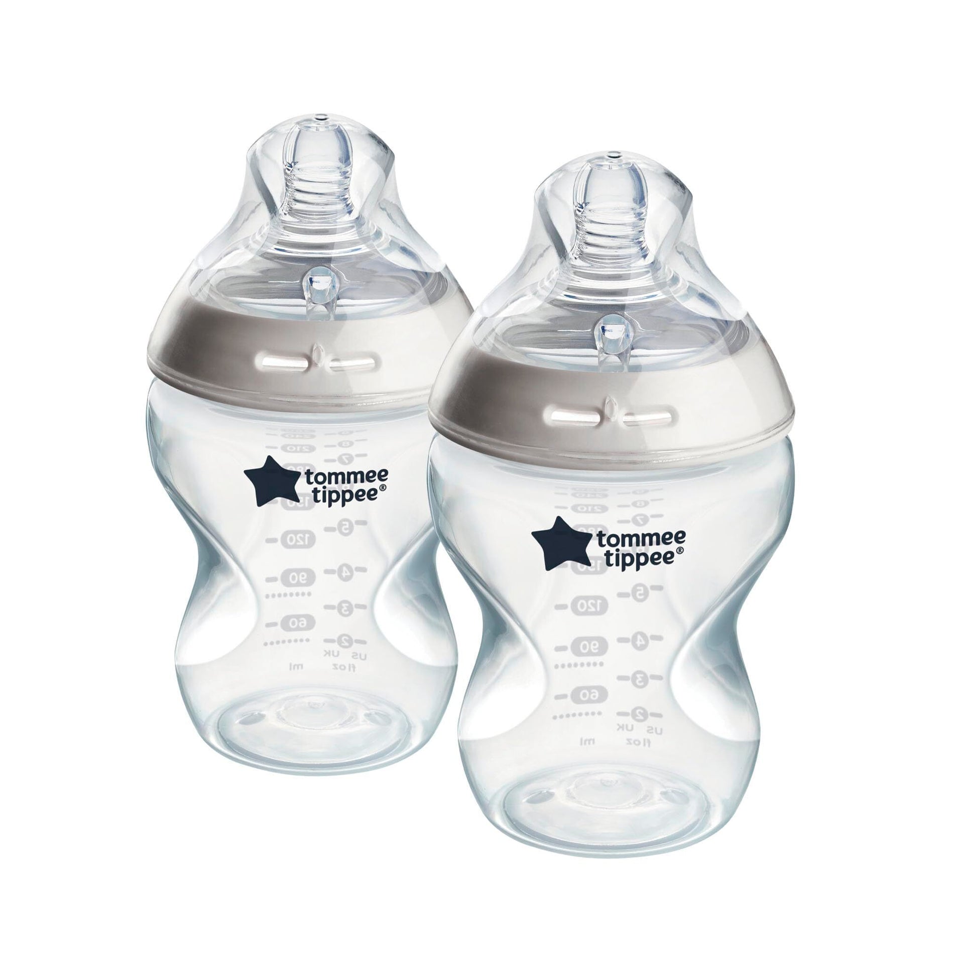 Livrenpoche : Biberons - TOMMEE TIPPEE - NATURAL START - 260 ml - Anti-colique - Tétine imitant la forme du sein - Lot de 2 -  - Divers