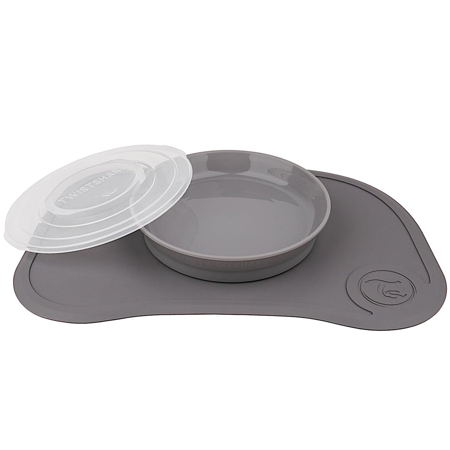 Assiette pour bébé gris Twistshake Click Mat Mini -  - Divers