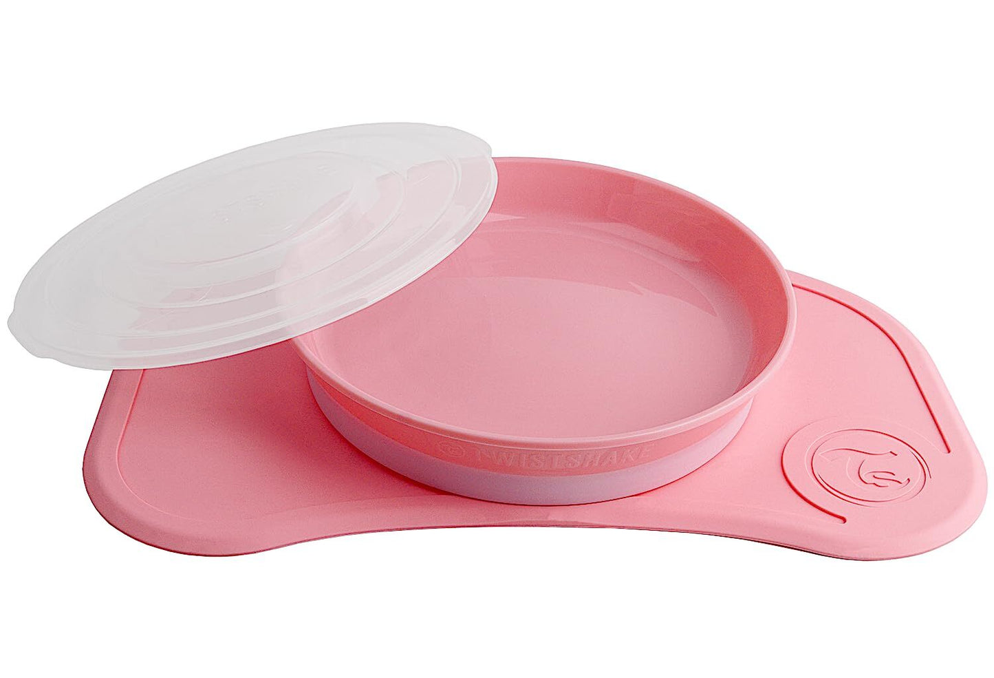 Assiette pour bébé rose Twistshake Click Mat Mini -  - Divers