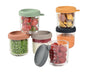 Coffret Béaba 6 portions verre conservation repas bébé -  - Divers
