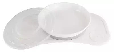 Chaise Haute Pour Bébé - Gris Twistshake + Kit repas ClickMate Mini -  - Divers