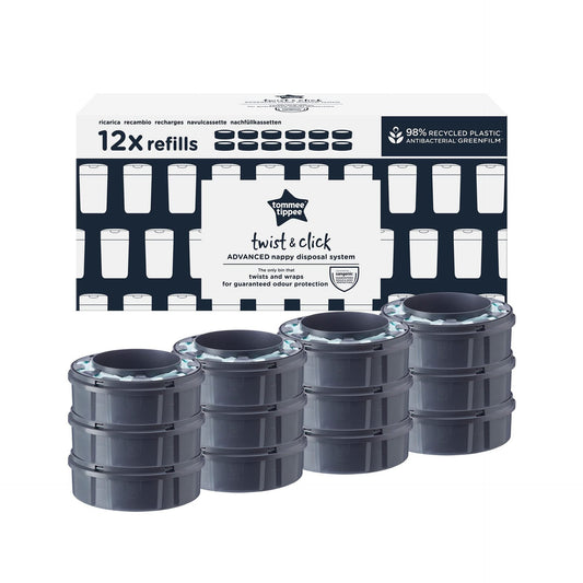 Tommee Tippee Recharges Poubelle A Couches Twist & Click Avec Greenfilm -  - Divers