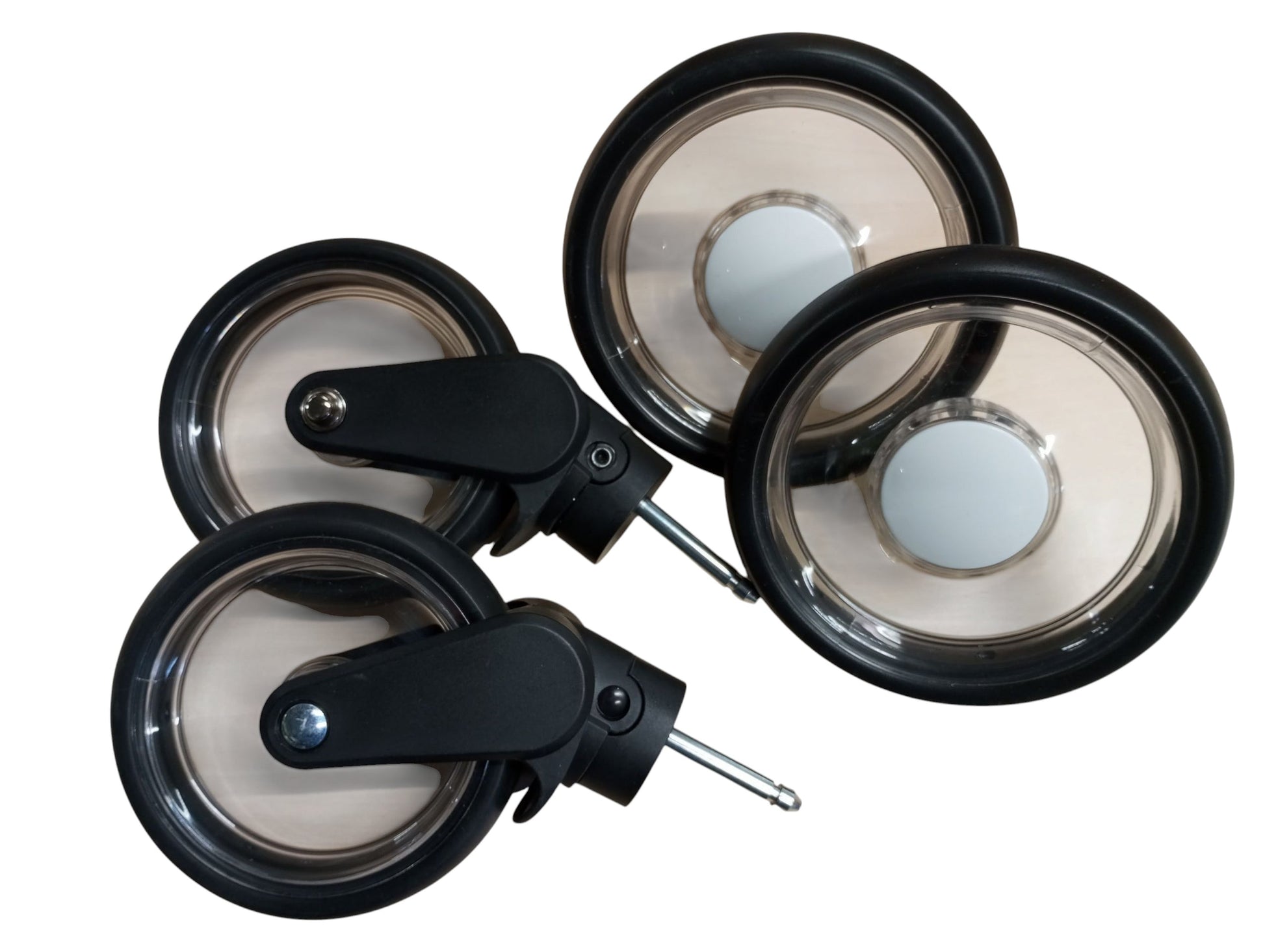 Lot de 4 roues pour poussette Orla Nania -  - Divers