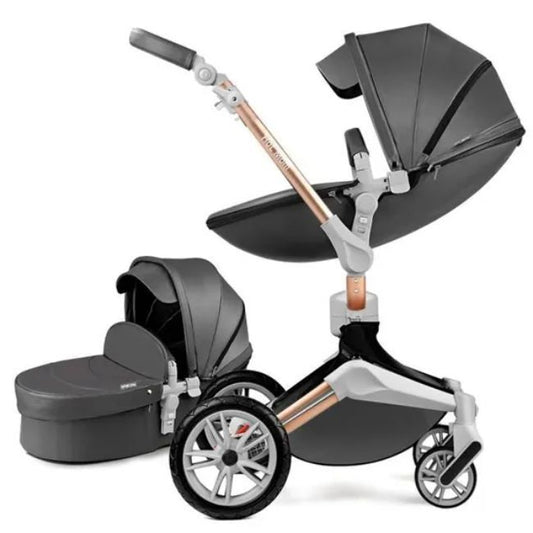 Poussette HotMom 2 en 1 360° Dark Grey -  - Divers