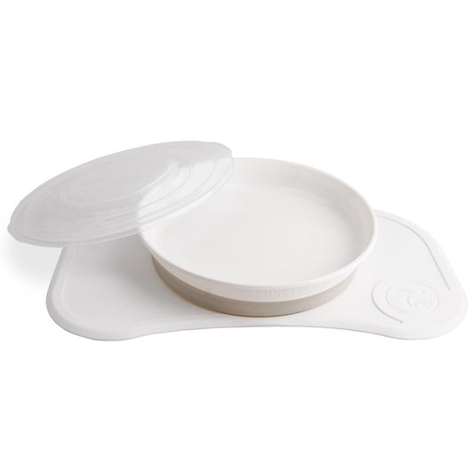 Assiette pour bébé blanche Twistshake Click Mat Mini -  - Divers