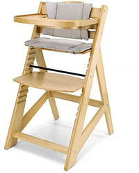 Chaise haute Moby-System bébé évolutive en bois