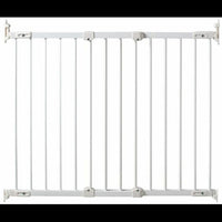 WEBABY - Barrière de sécurité bébé en acier Blanc