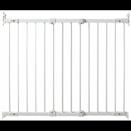 WEBABY - Barrière de sécurité bébé en acier Blanc -  - Divers