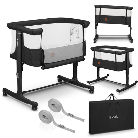 Lionelo Aurora 3 en 1 lit bébé jusqu'à 9 kg cododo -  - Divers
