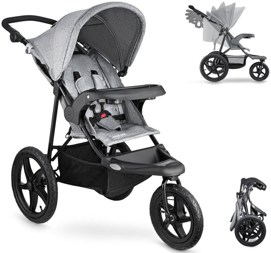Poussette 3 roues tout terrain - Moby-System Runner Mountain -  - Divers