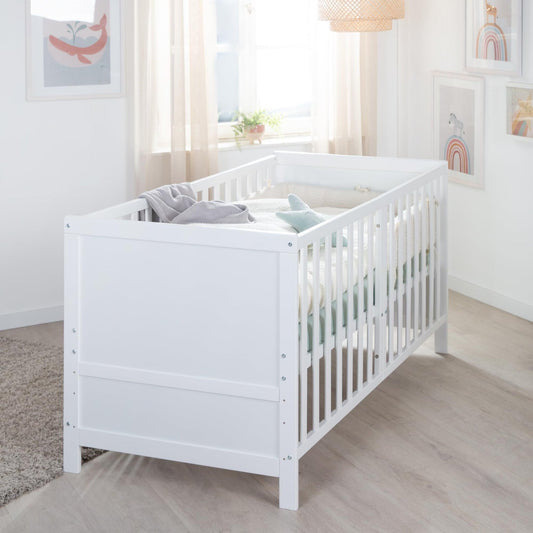 Lit évolutif Roba EASY SLEEP 70x140 - Hauteur réglables - Blanc -  - Divers