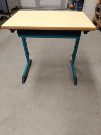 Table scolaire bureau réglable vert 60 x 40 cm