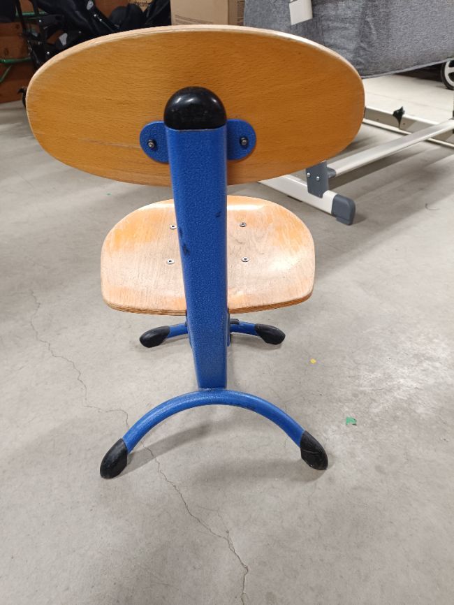 Chaise Maternelle Fixe Bleu - 31 cm -  - Divers