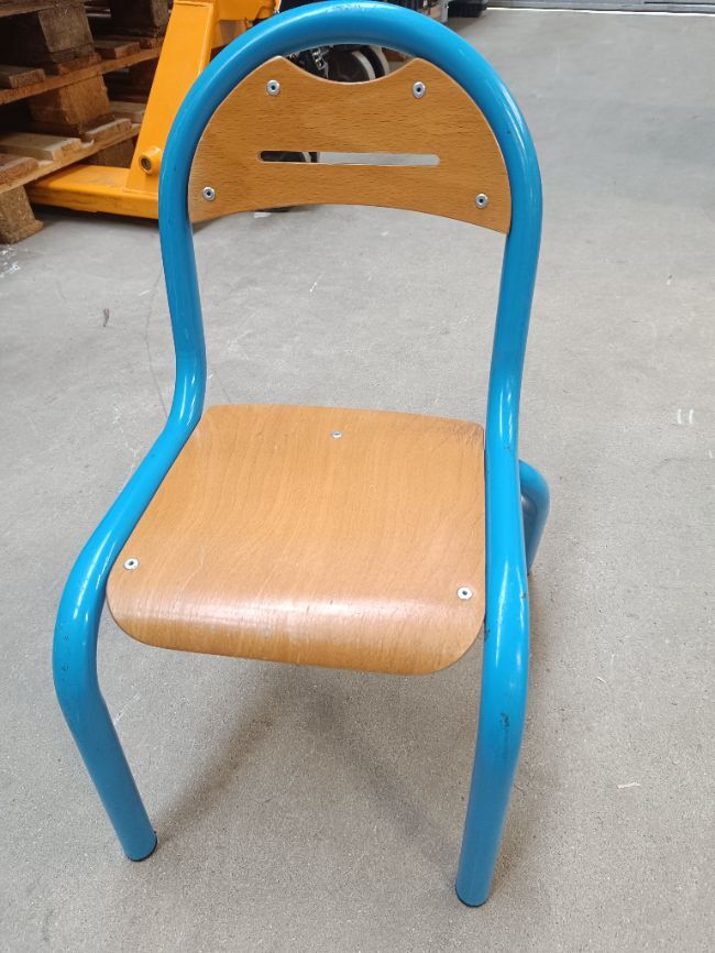 Chaise Maternelle Bleue - 26 cm -  - Divers