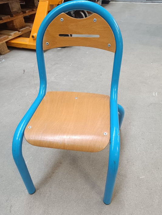 Chaise Maternelle Bleue - 26 cm -  - Divers