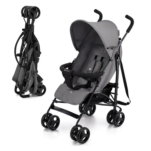 Poussette canne Kinderkraft TIK légère pliable gris -  - Divers