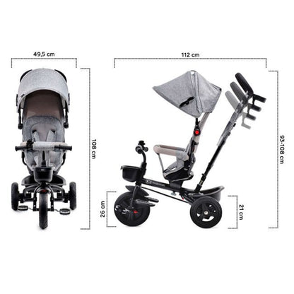 Tricycle Aveo Gris Kinderkraft -  - Divers